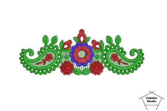 Colorful Paisley Duet Embroidery Review