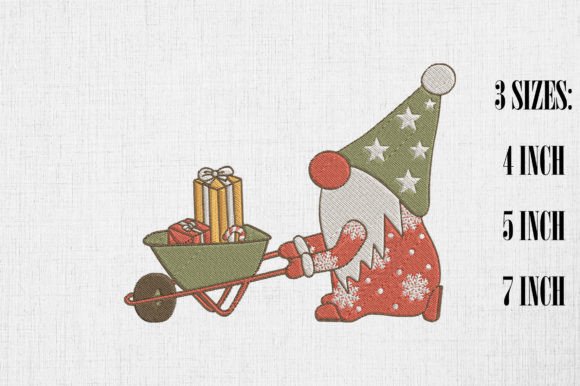 Cute Gnome Merry Christmas Embroidery Review