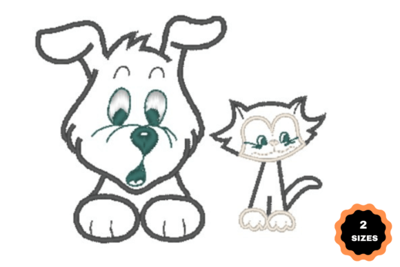 Dog with Cat Embroidery Review