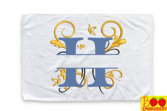 Floral Letter H Review