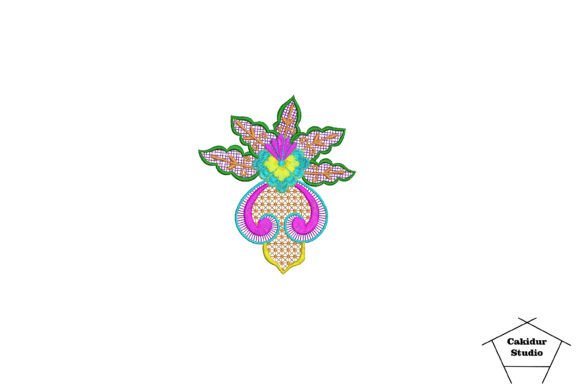 Floral Net Kite Embroidery Design Review