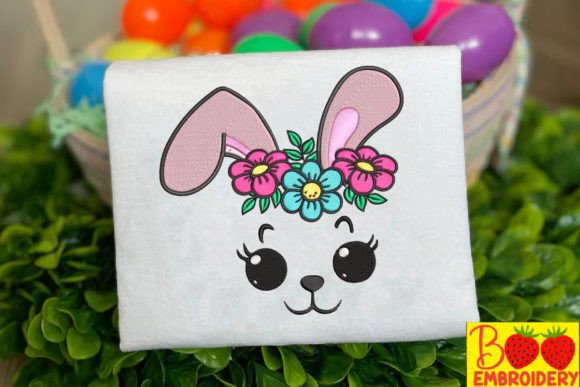 Funny Rabbit and Flowers Embroidery Review