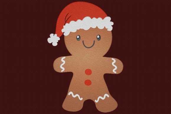 Gingerbread Santa Embroidery Design Review