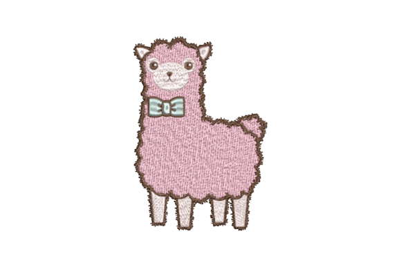 Llama Embroidery Design Review