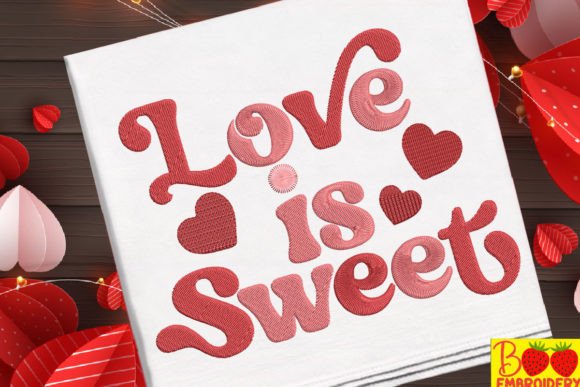 Love is Sweet Embroidery Review