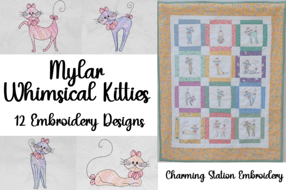 Mylar Whimsical Kitties Design Review