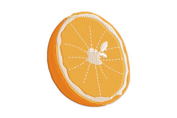 Orange Embroidery Design Review for Boutique Apparel