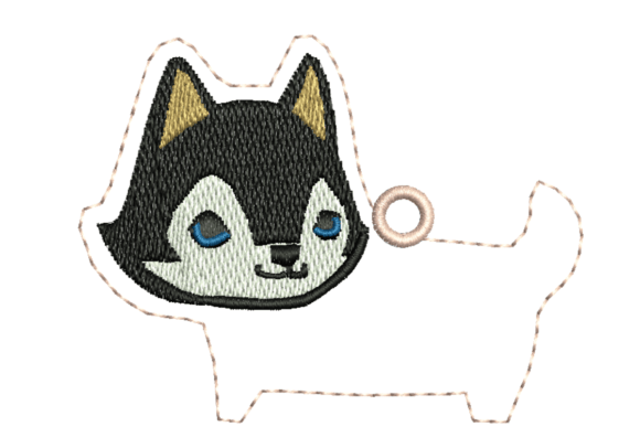 Siberian Husky Tag Name: A Designer's Review for Craft Fairs