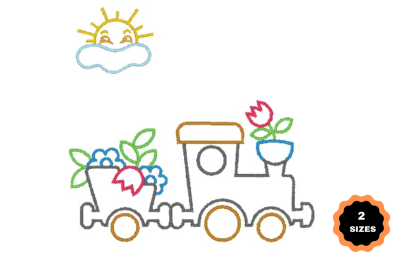 Train of Flowers Embroidery Review