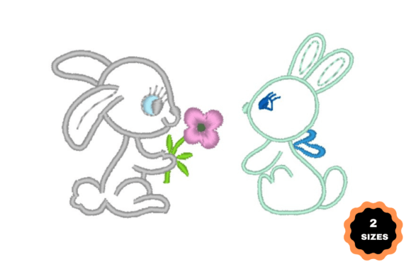 Two Pretty Rabbits Embroidery Review