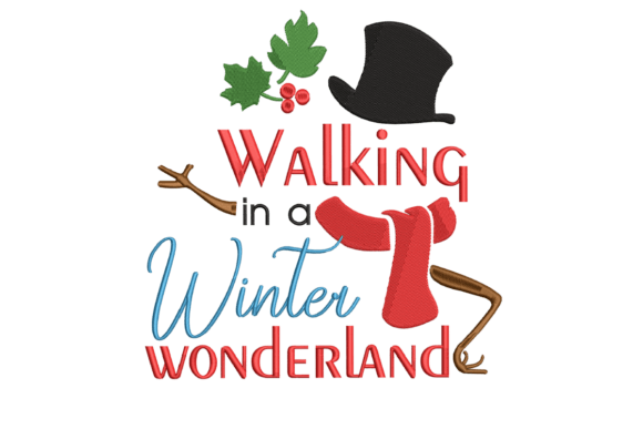 Walking in a Winter Embroidery Review